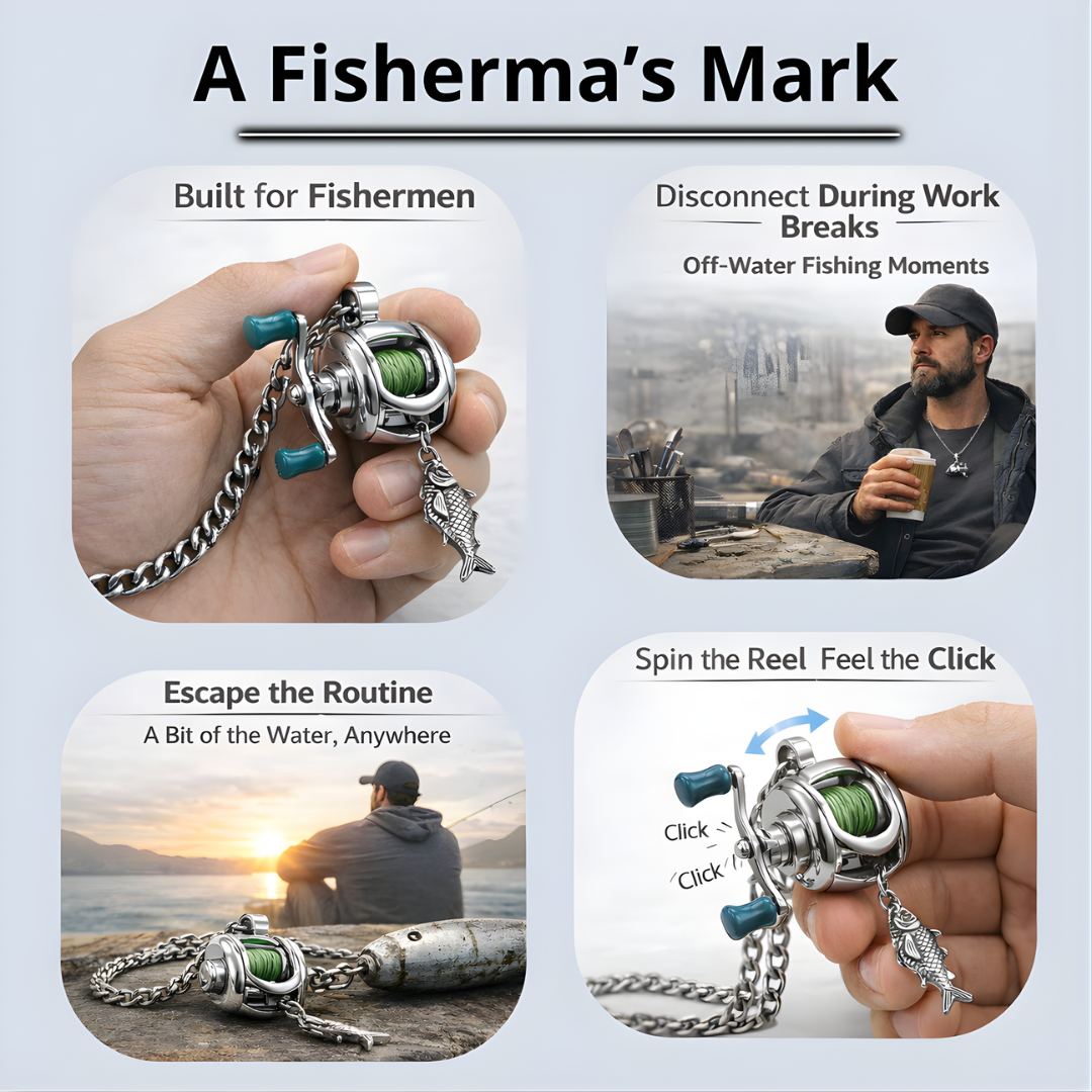 Catch Reel Pendant